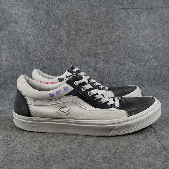 Vans Shoes Mens 10 Sneaker Casual Old Skool Canvas Lace Up Trainers Skate Active - Picture 1 of 11